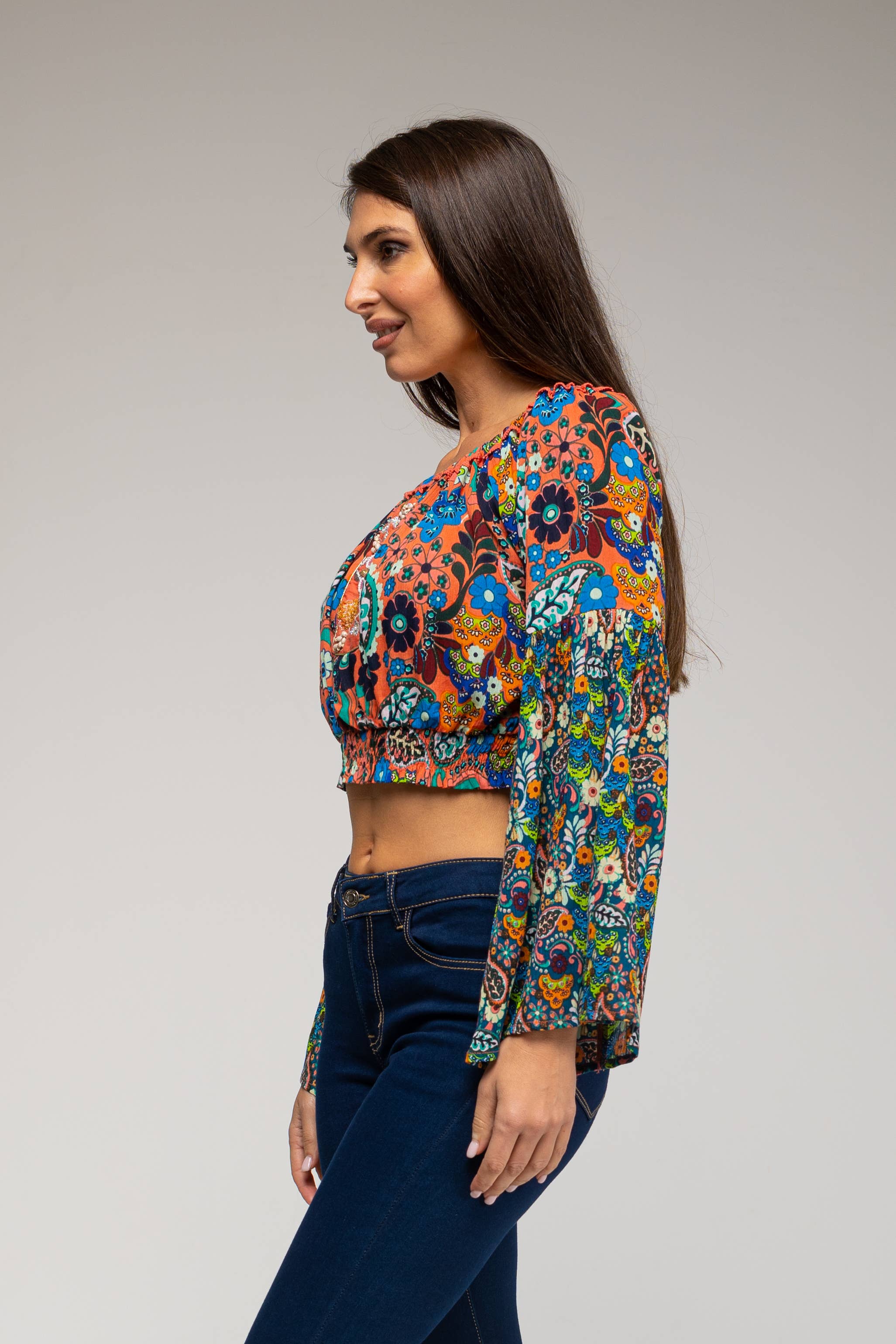 Peace & Love (CALAO IMPORT EXPORT S.L.) - Wholesale Blouse - Women's - Blouse PR1069B4