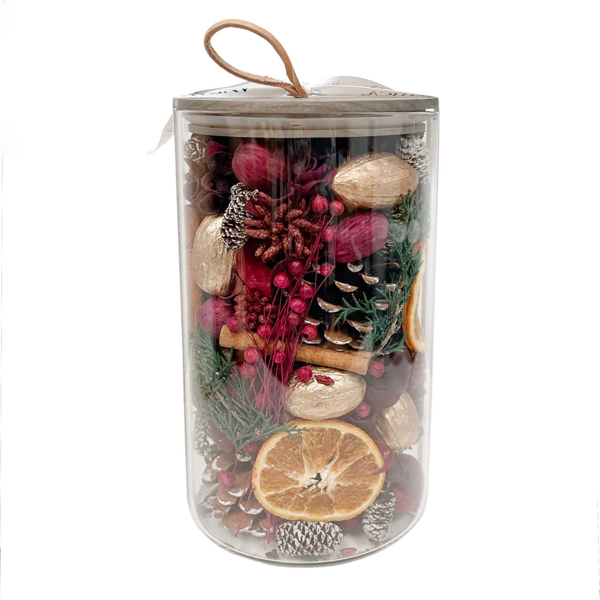 Andaluca – wholesale Potpourri – Holiday Spice Potpourri Jar3