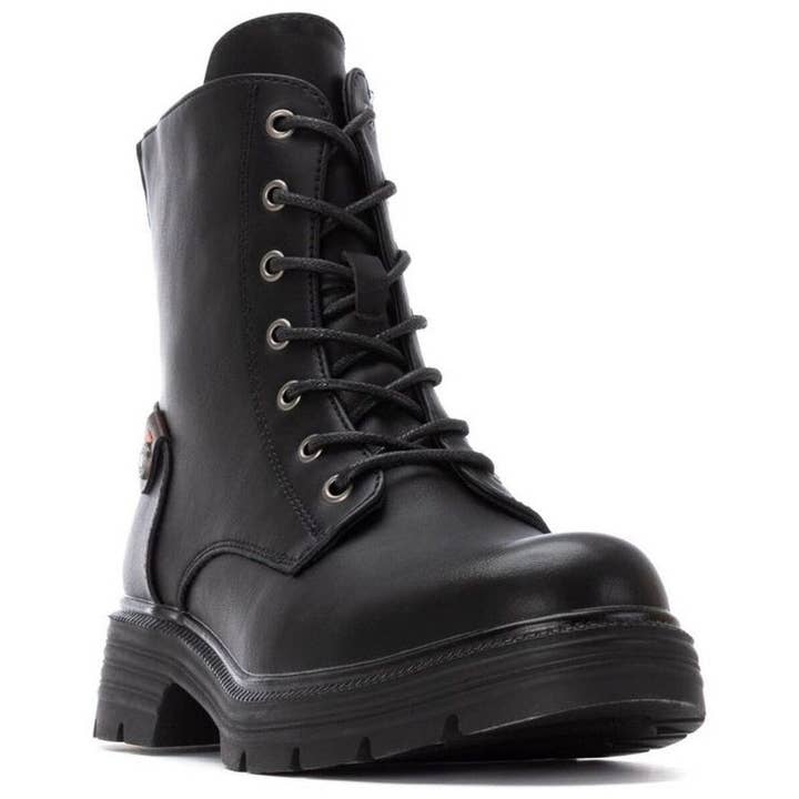 BeShoes Distribuição - Vente Rangers/chaussures militaires – femme - Botte Femme Noire Refresh-173024p1
