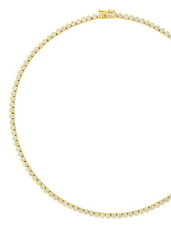 Adeline Tennis Halskæde for engroshandel hos NIBI MTK