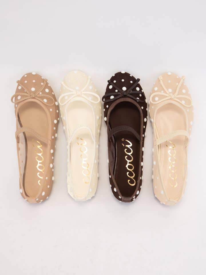 CCOCCI MINI PACK CARLY SHEER MESH WITH PEARL EMBELLISHMENT for wholesale by CCOCCI