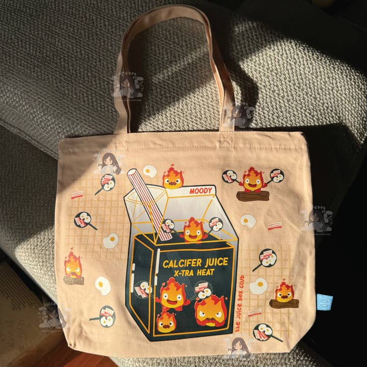 The Juice Box Club - Wholesale Tote Bag - Women's - Studio Ghibli Inspired Tote Bags