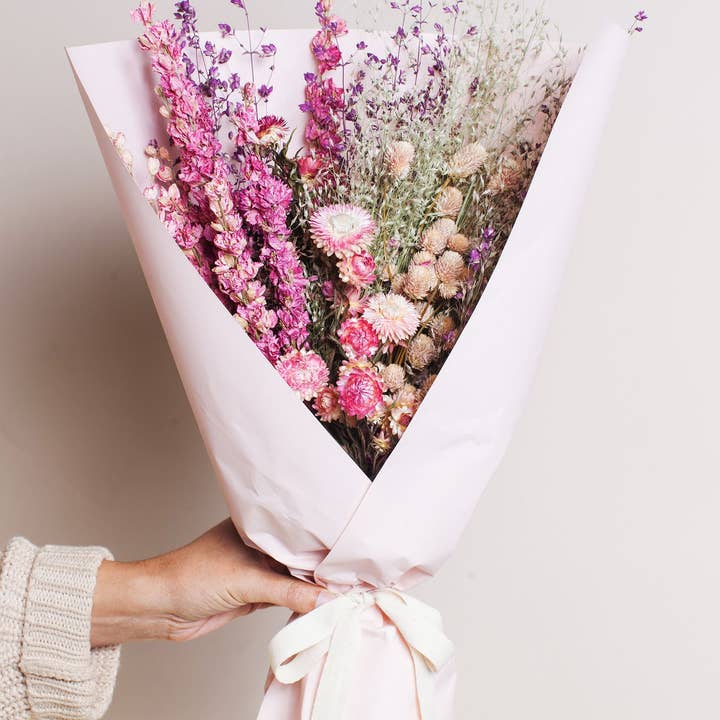 Idlewild Floral Co. - Wholesale Dried/Pressed Flowers - Spring Field Full Bouquet