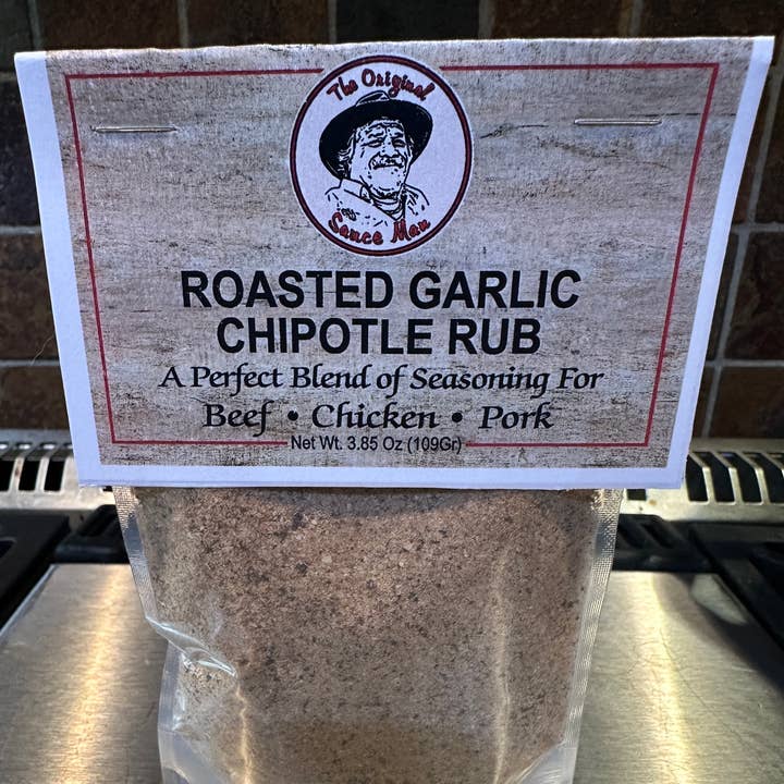 Roasted Garlic Chipotle Seasoning/Rub for wholesale by The Original Sauce Man