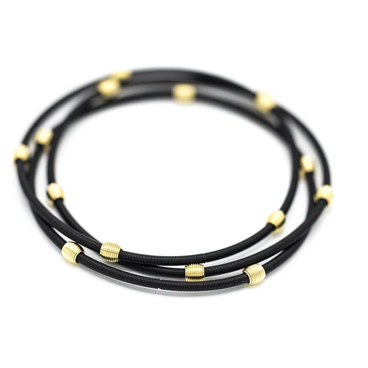 EMERSON & OLIVER - Wholesale Beaded Bracelet - Matte Black Beaded Dia® Bracelets0