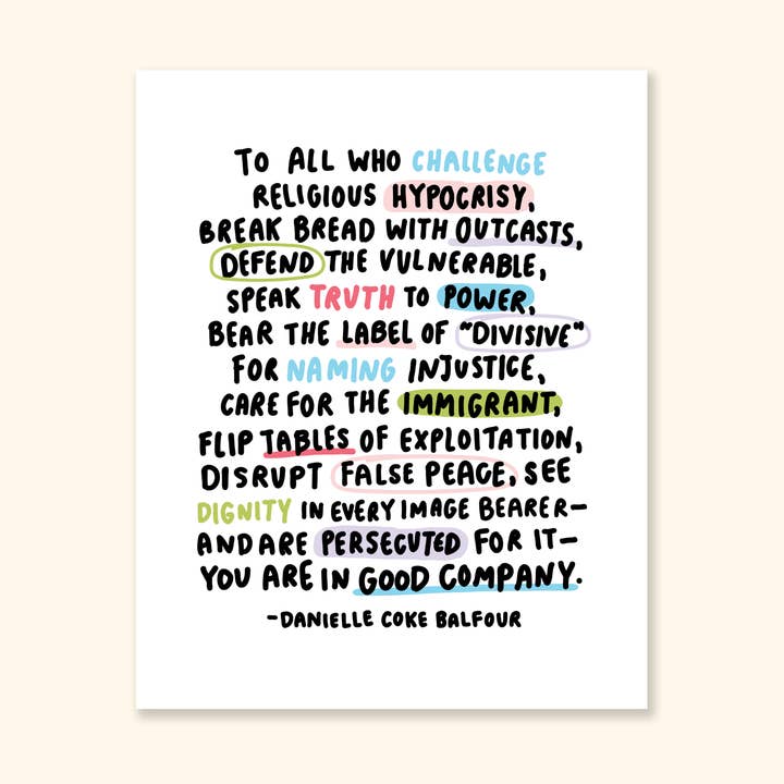 Good Company Print pour la vente par Oh Happy Dani