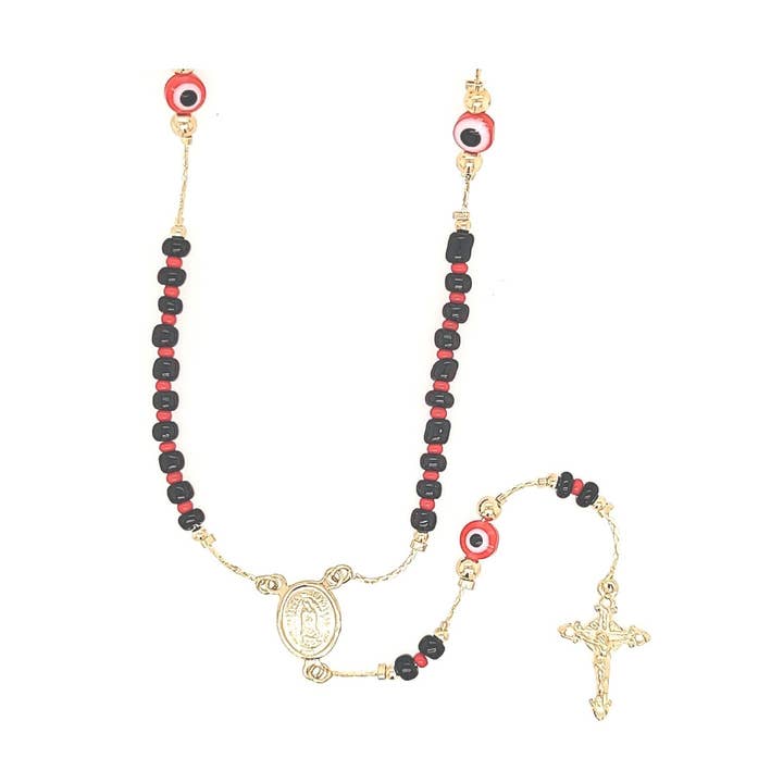 Skyddspärlor Our Lady Of Guadalupe Rosenkrans för wholesale av Lacosta Jewelry Corp