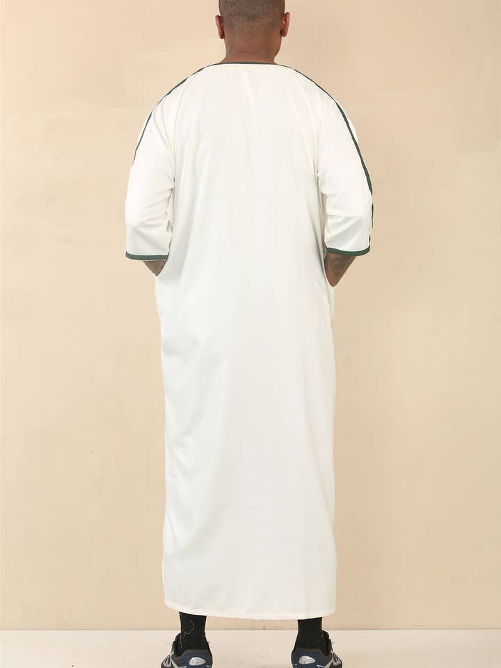 Infinity Leather (Upperclass Fashions Ltd) - Vente Peignoir – homme - Djellaba Jubba Robe Marocaine pour Homme Eid8