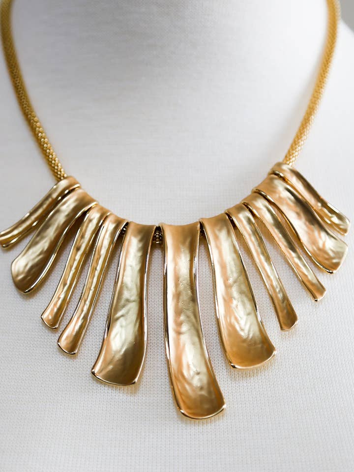 Guld erklæring halskæde for engroshandel hos Le Réussi®