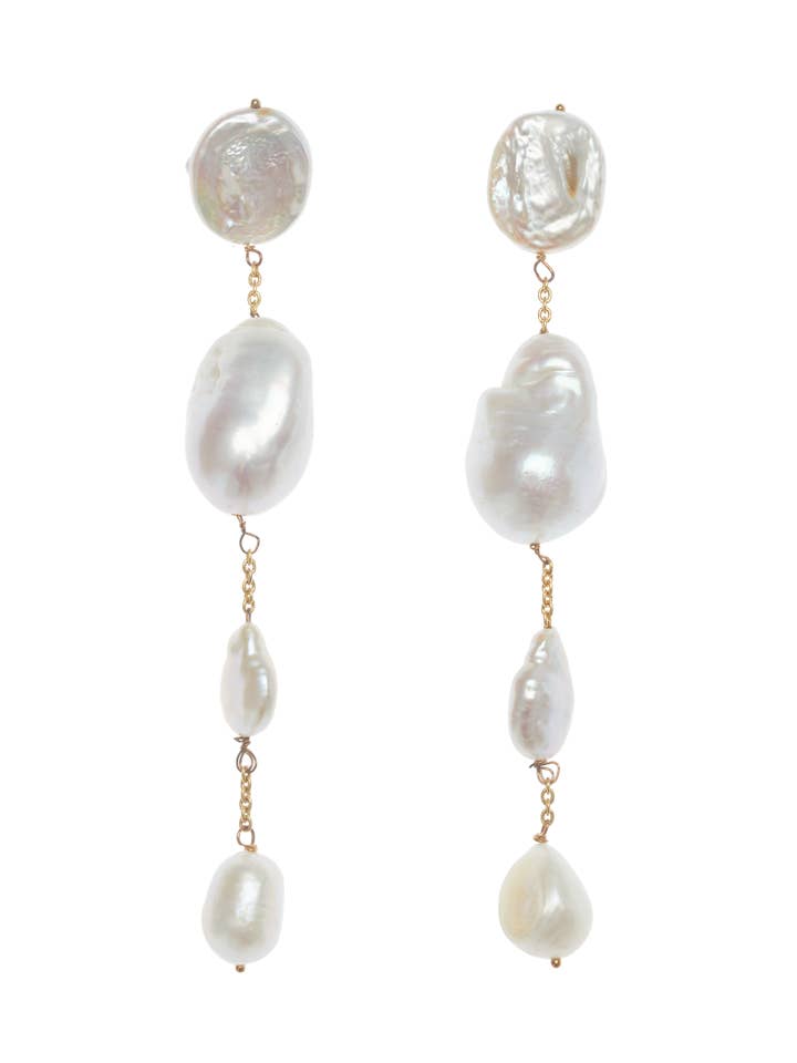 Pluie Pearl Earrings for wholesale by Lavani Jewels
