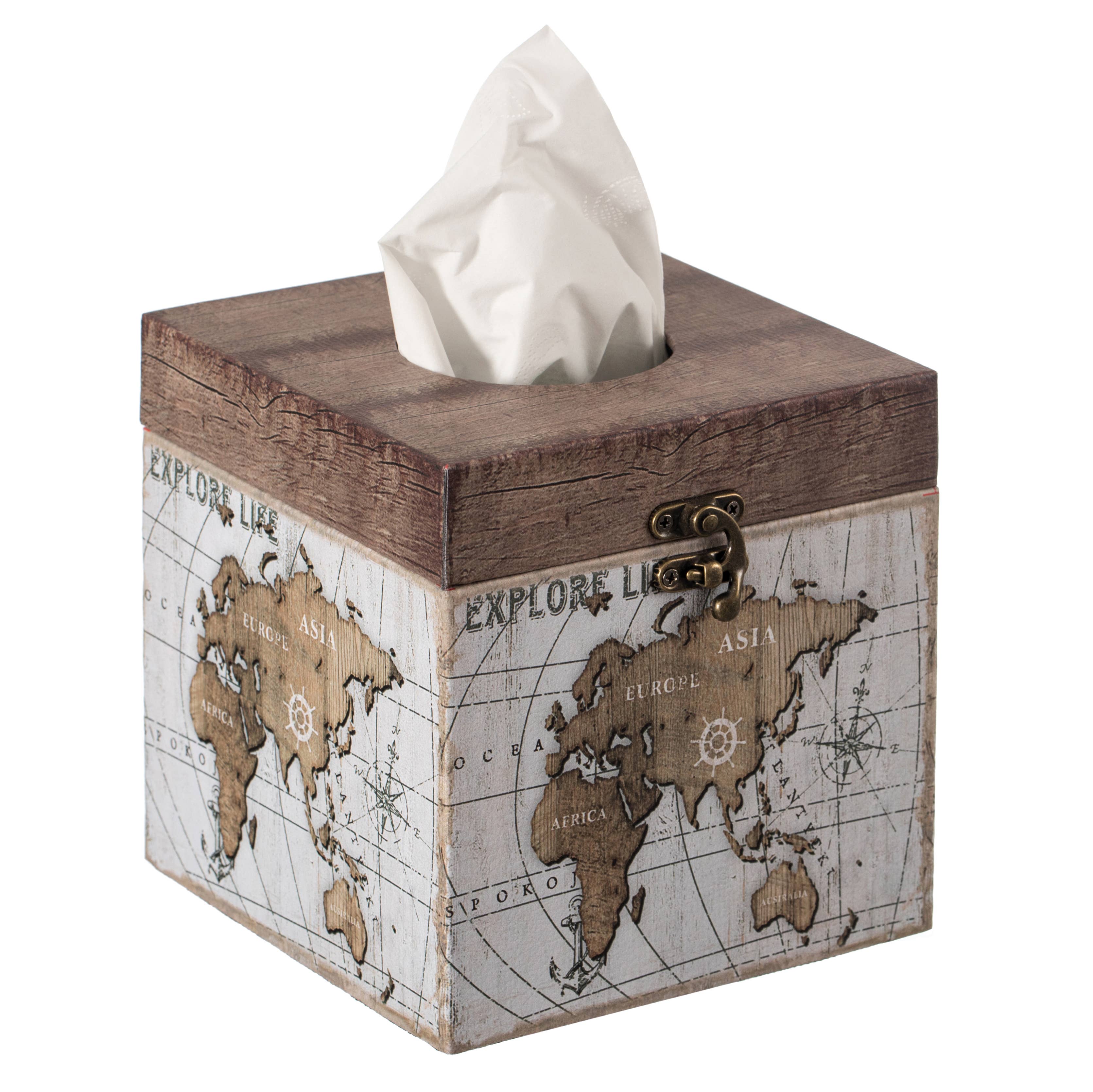 Quickway Imports - Wholesale Tissue Box - Velvet Modern Paper Facial Tissue Box Holder29