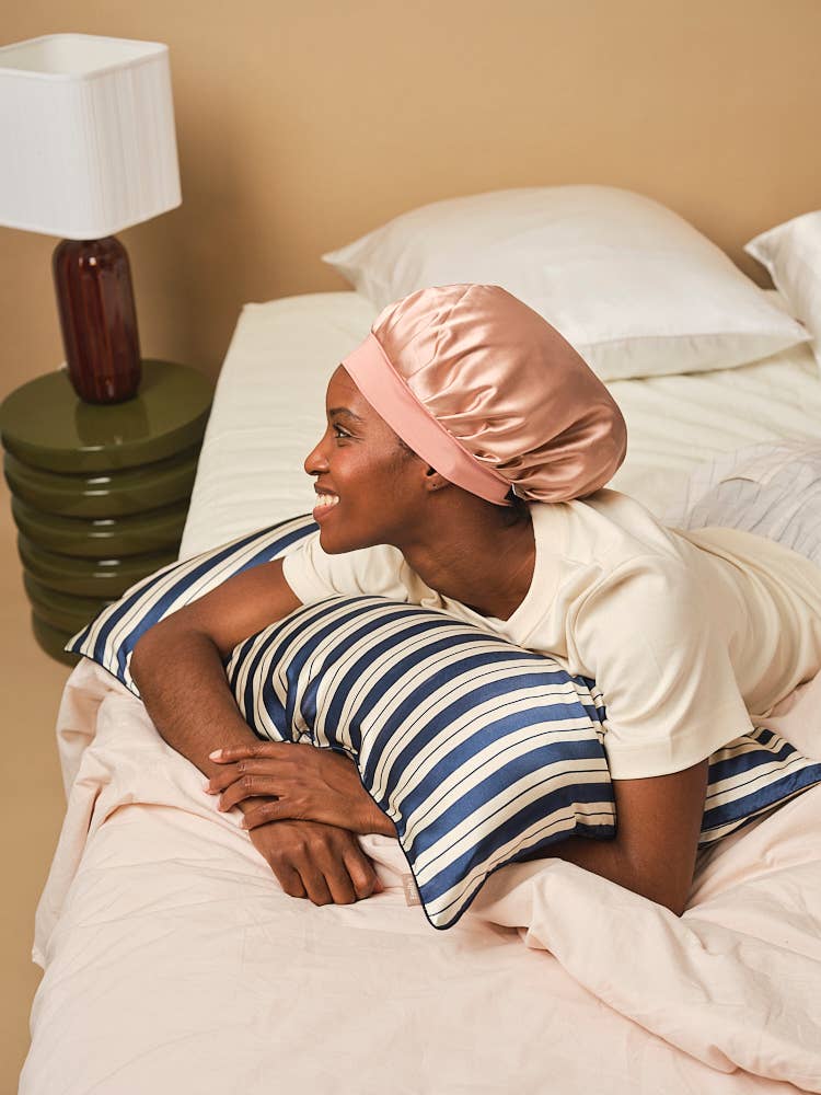 Emily's Pillow - Wholesale Sleep Cap / Bonnet - Women's - Pure Silk Night Cap8