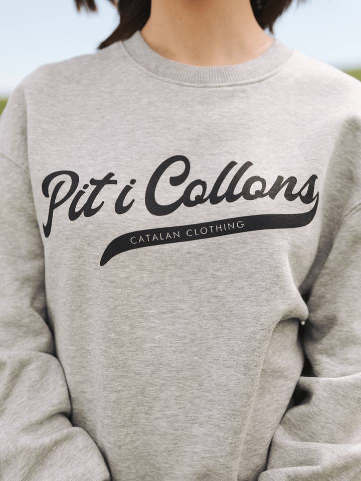 Grauer Pullover von Pit i Collons für den Großhandel von Pit i Collons