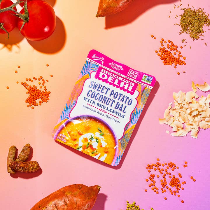 Brooklyn Delhi - Wholesale Shelf Stable Prepared Meal - Sweet Potato Coconut Dal2