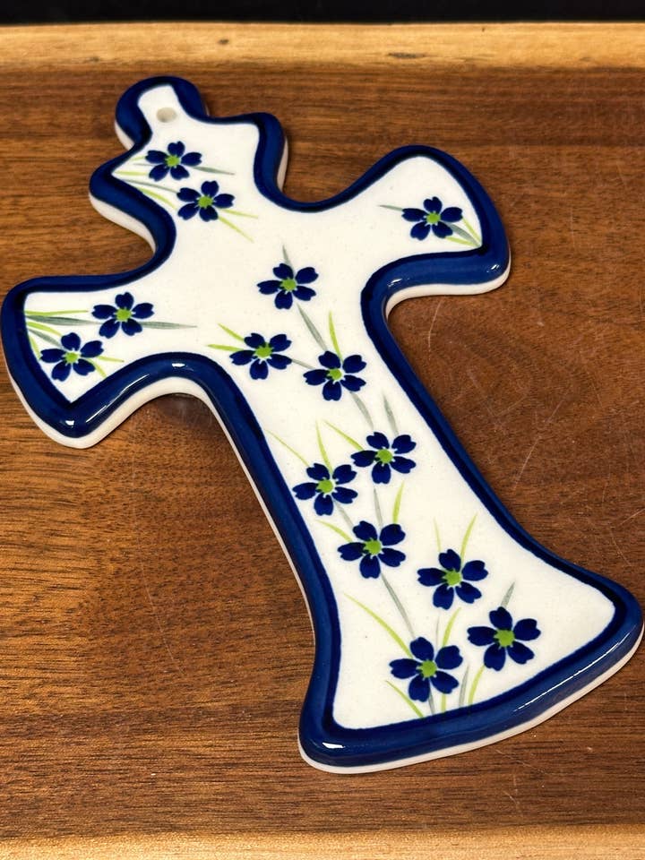 Cross - Lil Blossoms for wholesale by Music City Polish Pottery