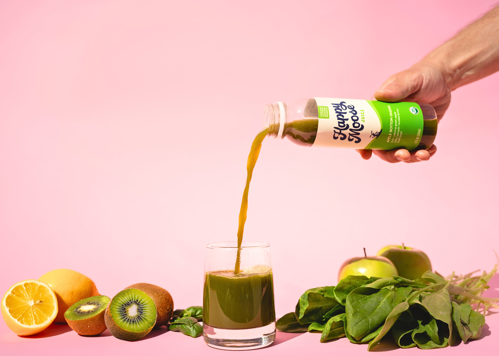 Happy Moose Juice - Wholesale Wellness Juice/Tonic - Coffee Shop Starter - Cold-Pressed Juice - 4 Recipes x 92