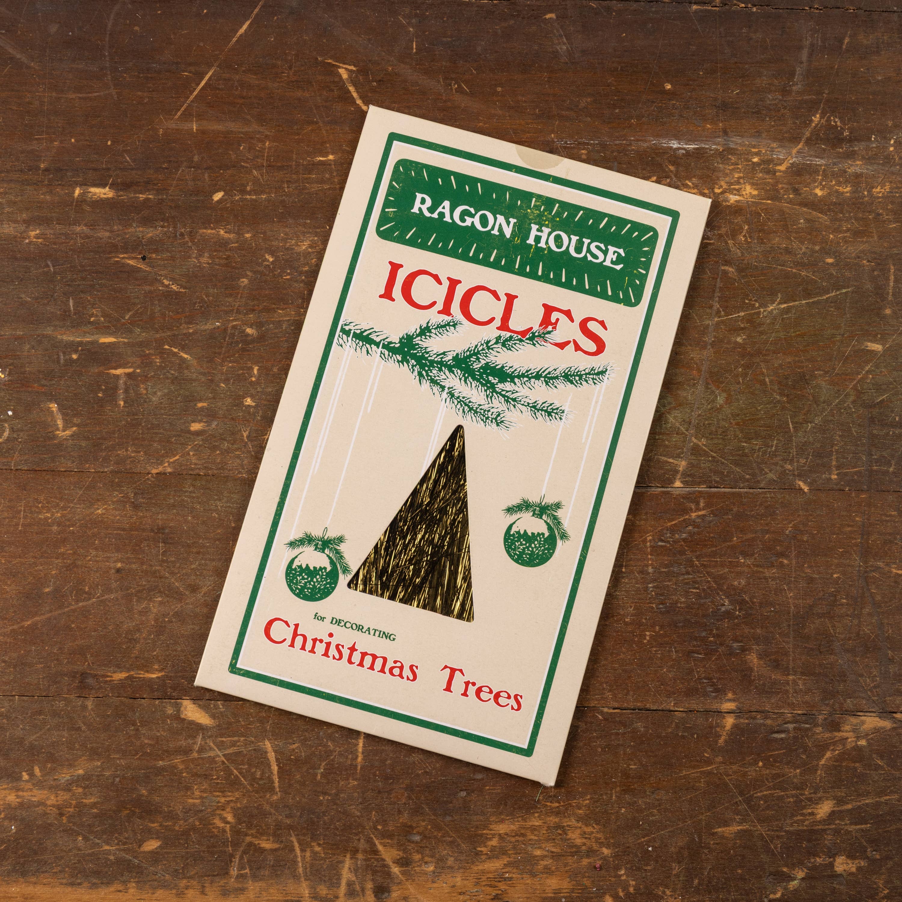 Ragon House - Wholesale Kerstdecoratie - Metallic groene ijspegels1