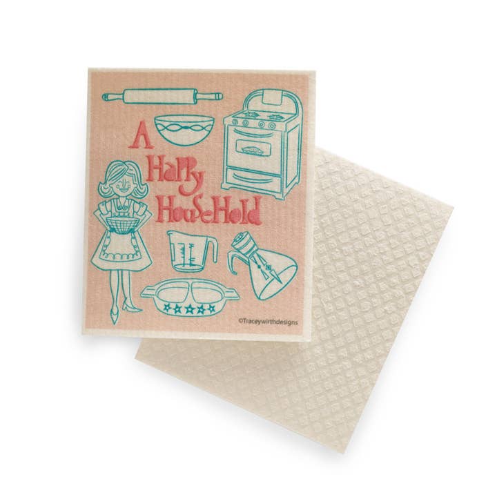 Tracey Wirth Designs - Wholesale Dishcloth - A set of 2 Swedish Dish Cloths9