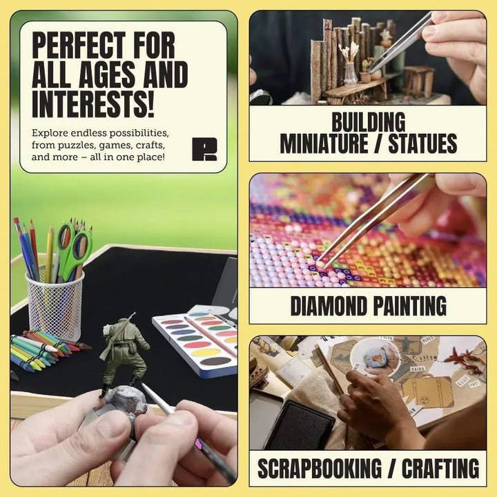 Puzzle Ready - Wholesale Puzzle - Adult - Puzzle Board – Portable Board for Puzzles, Lego Building & Gift Giving16