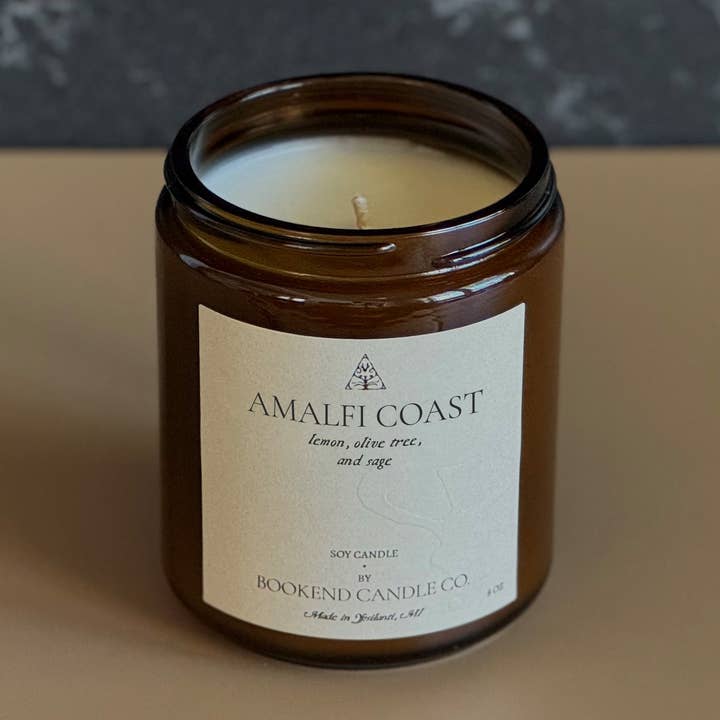 Soy Candle - Amalfi Coast for wholesale by Bookend Candle Co.