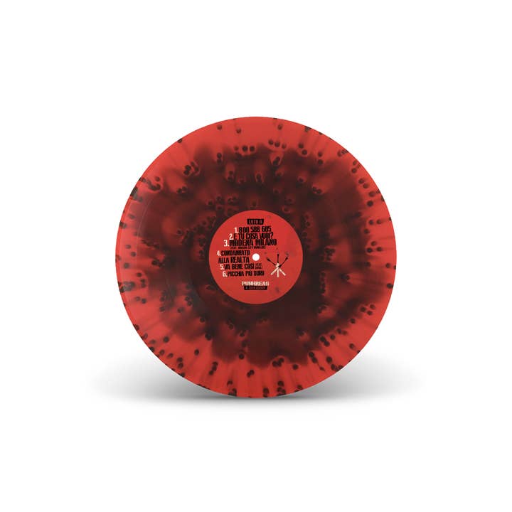 Rude Records - Wholesale Music CD/Vinyl - The Rough Side (Transparent Red & Black Splatter Vinyl)4