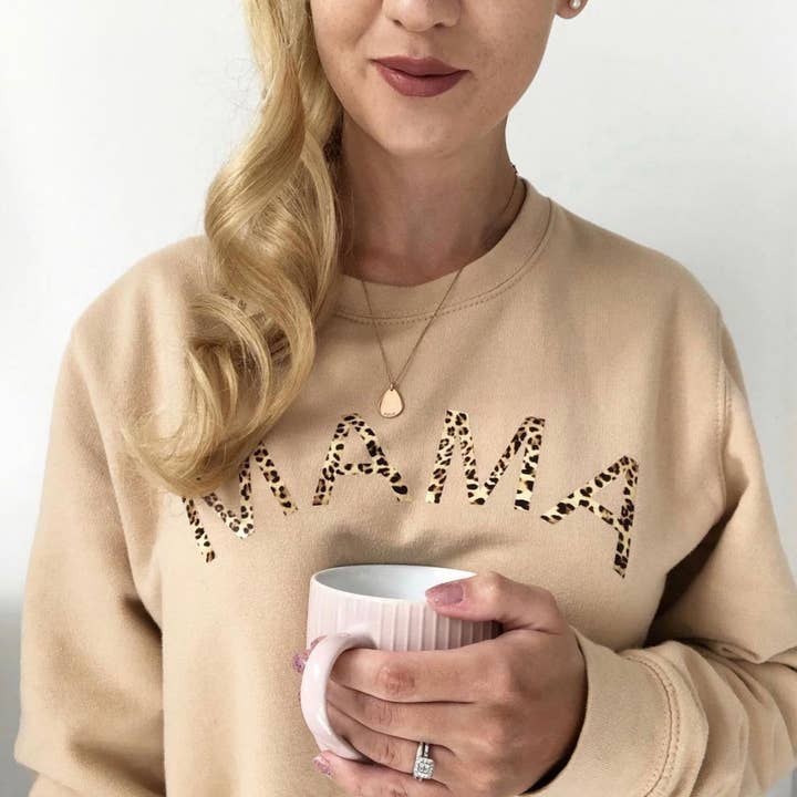 Bold Mama Sweater for wholesale by Willow & Fleur UK