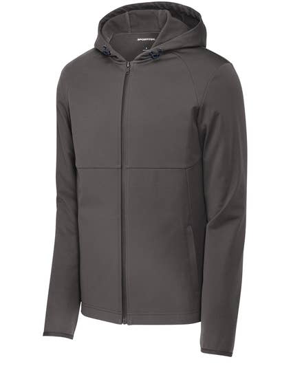 Giacca Soft Shell con Cappuccio Sport-Tek per la vendita all'ingrosso da parte di Forever11