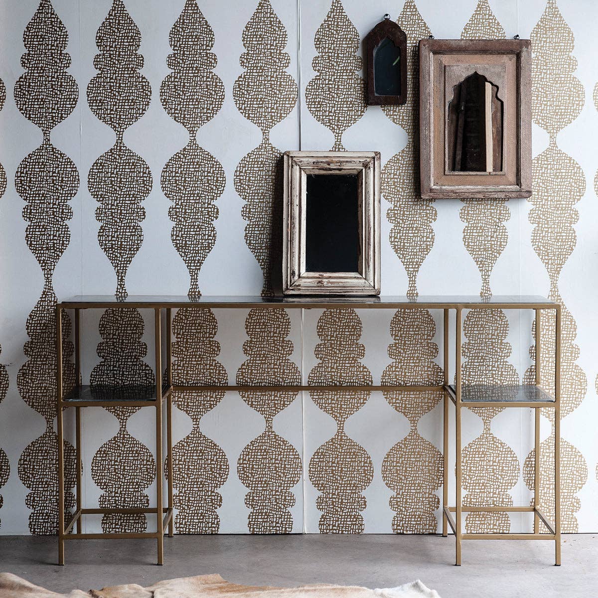 Blue Ocean Traders - Vente Miroir mural - Miroir mauresque, mini1