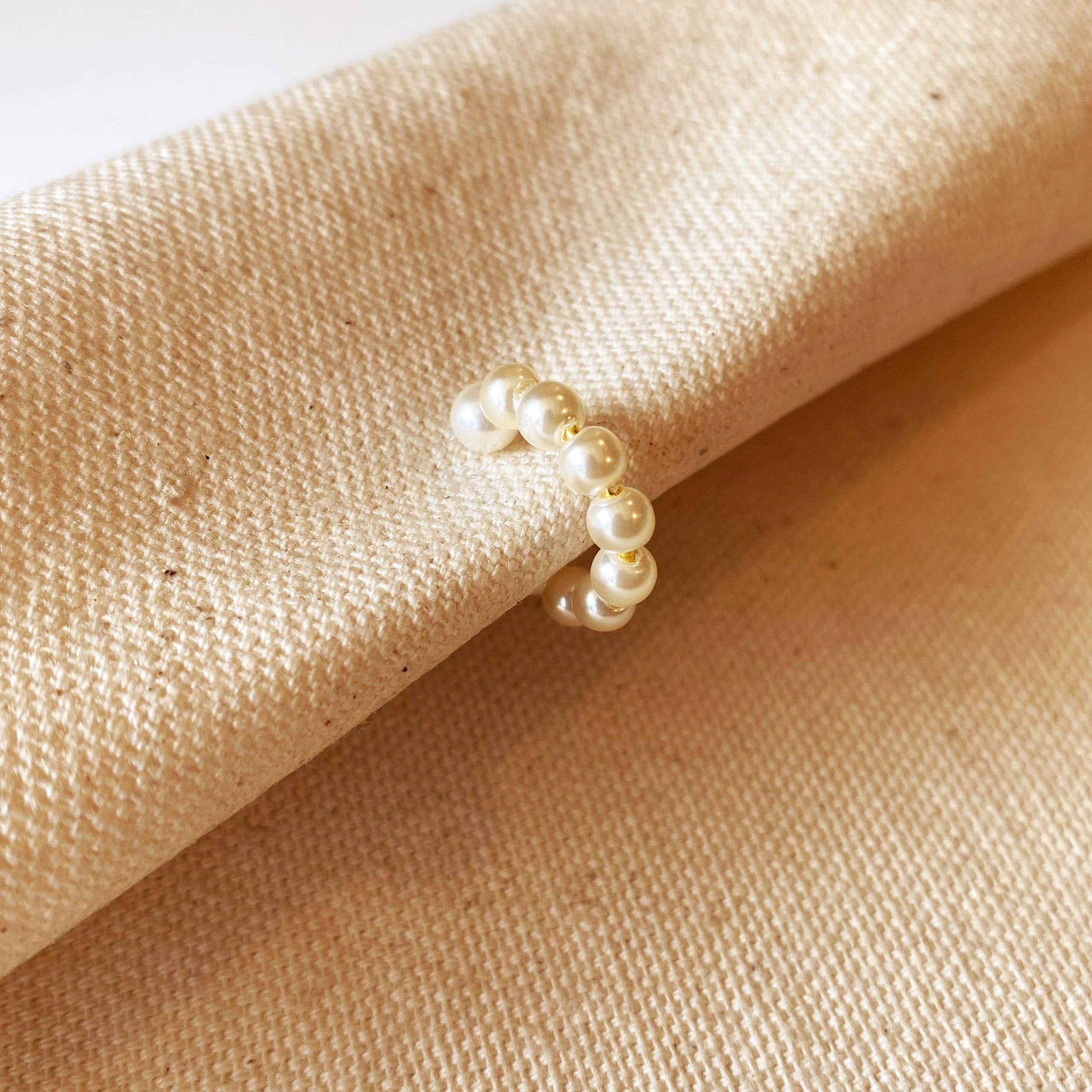 GoldFi - Vendita all'ingrosso Orecchini ear cuff/ear wrap - Orecchini con perle artificiali2