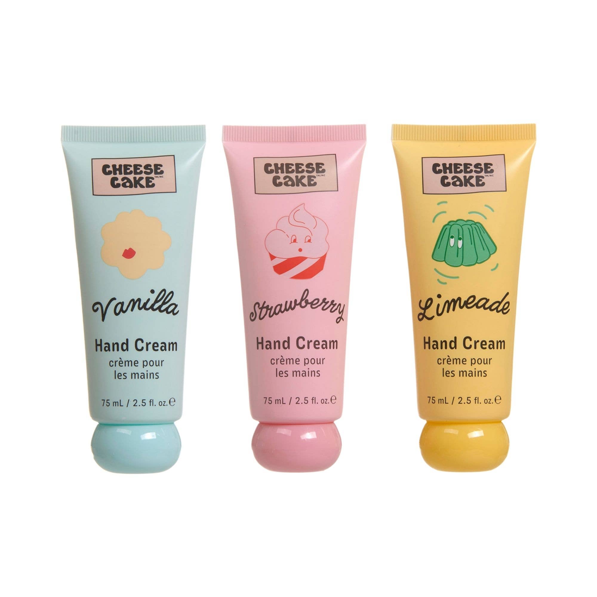 Cheesecake – wholesale Hand cream/lotion – Hand Cream Trio - Pick 'n' Mix Scents1