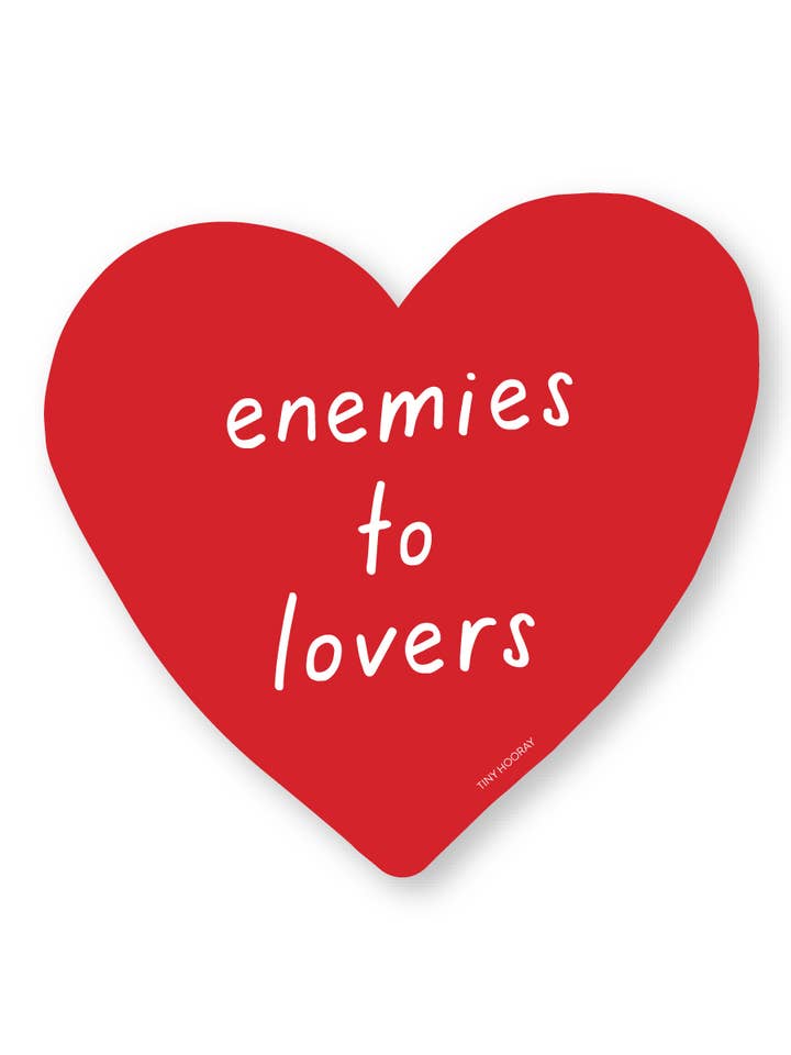 Sticker vijanden voor geliefden voor wholesale door Tiny Hooray
