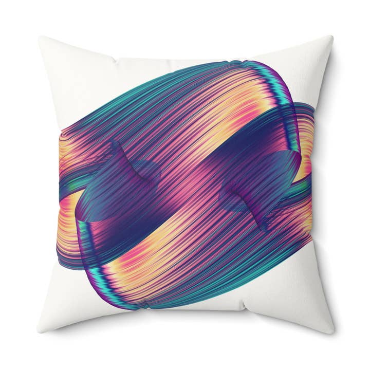 Balayez vers la droite — Coussin en simili cuir pour la vente par softcore interiors