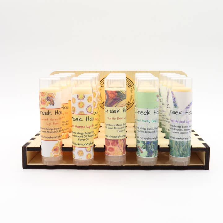 Creek House Honey Farm – wholesale Lip Balm – Beeswax Lip Balm-GIANT