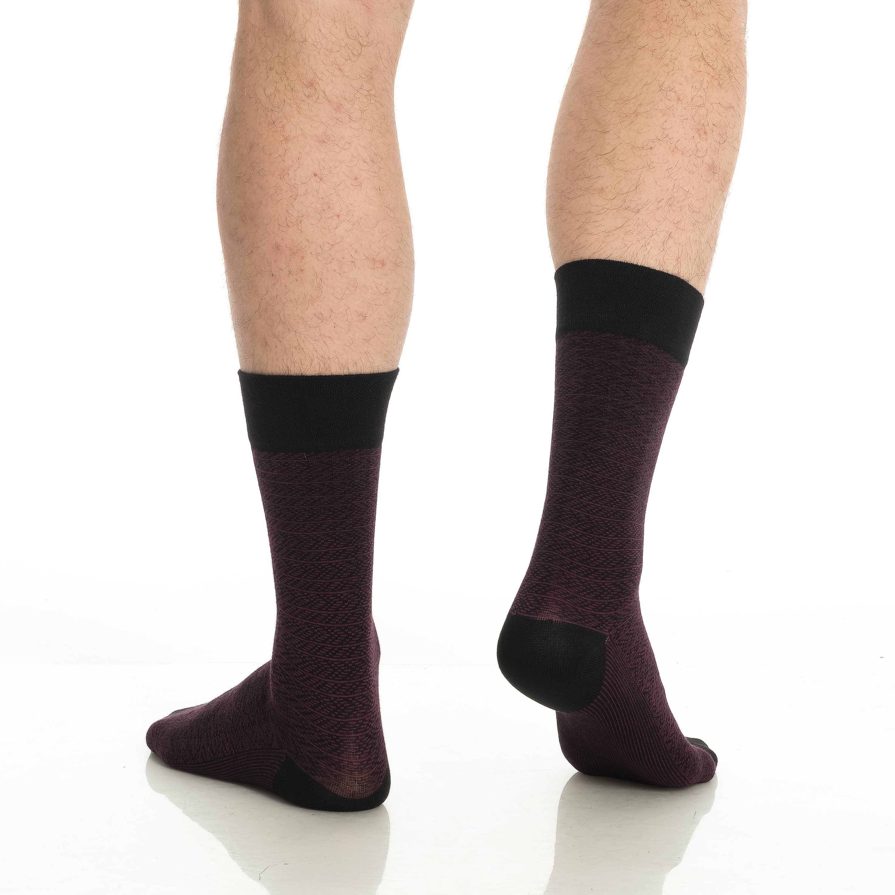 Bambooven - Wholesale Socks - Men's - Bambooven Men’s Bamboo Dress & Trouser Socks – (6 Pairs) 6389