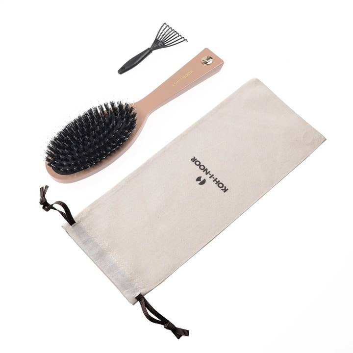 Koh-I-Noor - Wholesale Hair Brush/Comb - Pastel Boar & Nylon Pin Hair Brush - Biodegradable Acetate in 6 Colors10