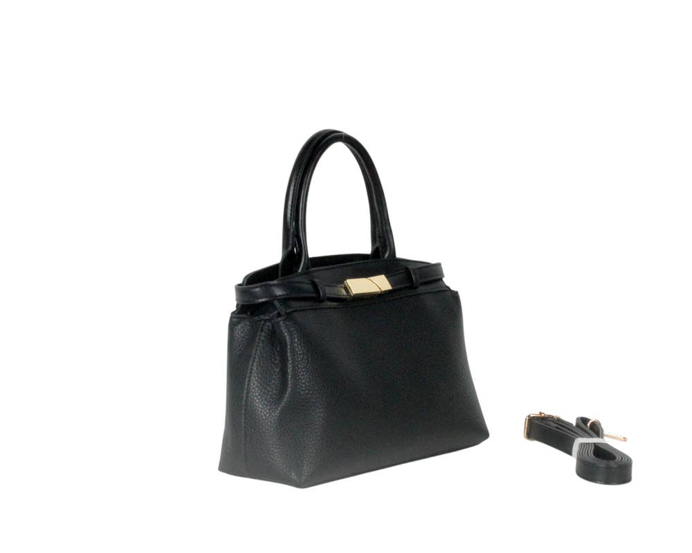 MIA LAROUGE - Wholesale Top Handle Bag - Women's - HAND BAG WITH SHOULDER STRAP.2