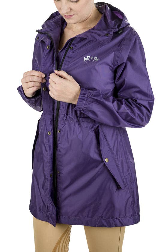 JPC Equestrian - Wholesale Raincoat - Women's - Equine Couture Element Rain Jacket12