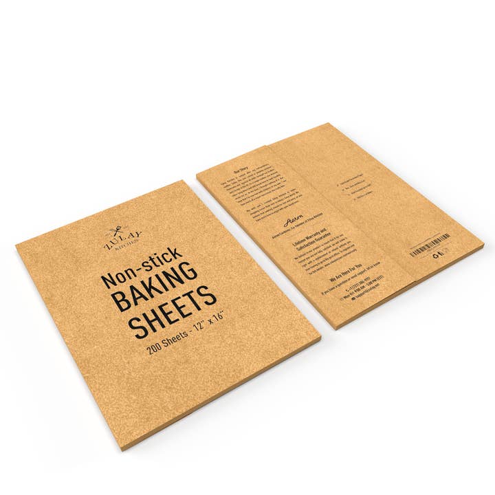 Zulay Kitchen - Wholesale Baking Sheet/Mat - 200 Pcs Parchment Paper Sheets - 12x16