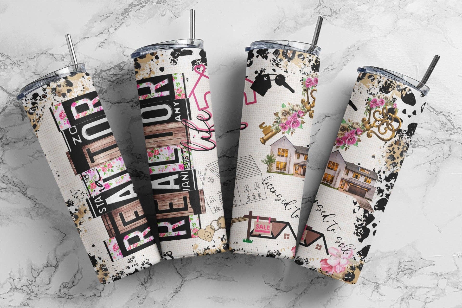 Designs by Robyn – copos e garrafas térmicas por atacado – Realtor | Tumbler0