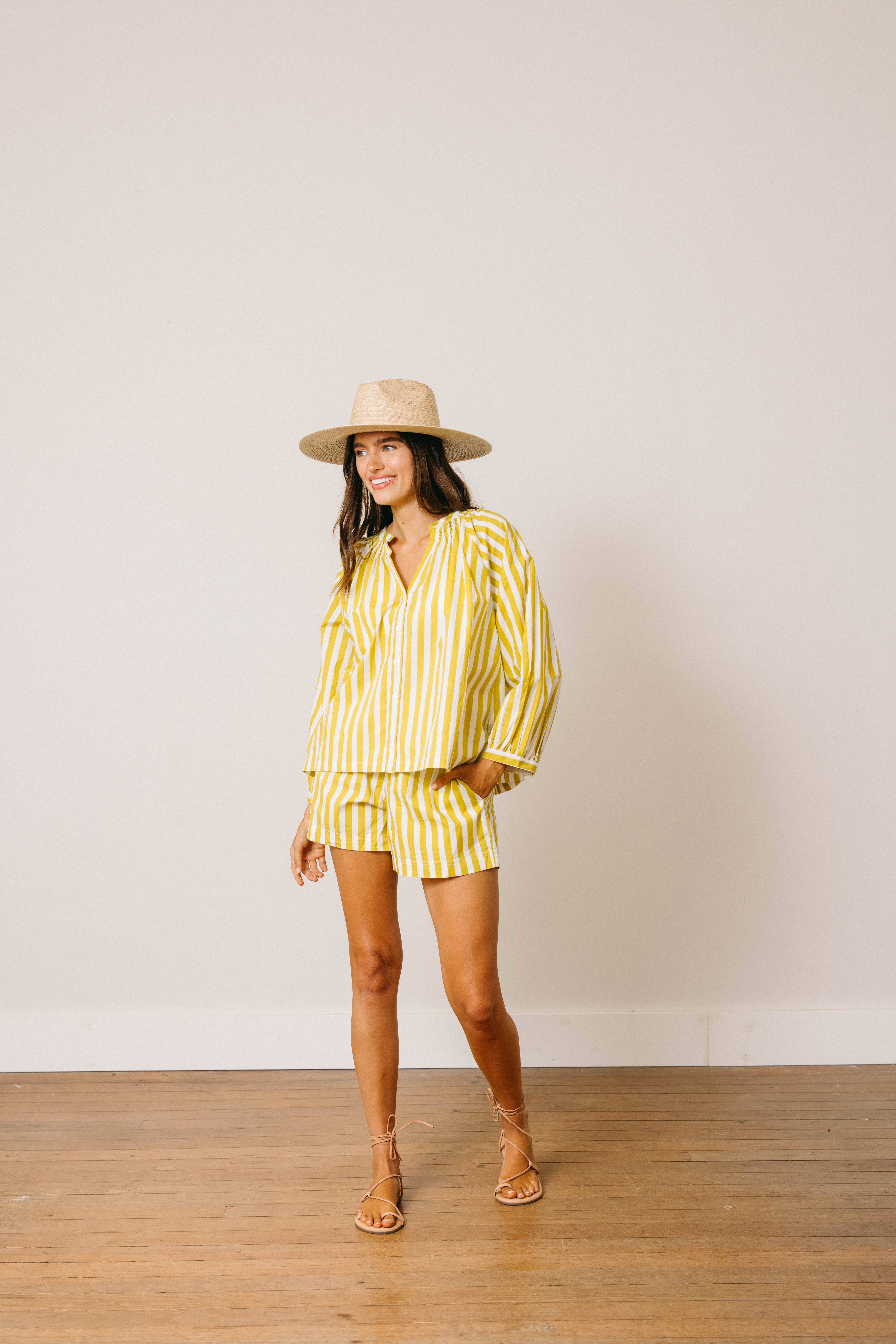 Sunshine Tienda - Wholesale Blouse - Women's - Ochre Daydreamer Lucia Top