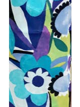 KikiSol - Wholesale Tunic - Women's - Blue Retro KikiSol Tunic