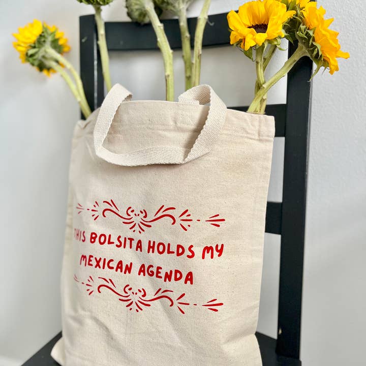 Gaec Studio - Wholesale Tote Bag - Women's - “Mexican agenda” heavy duty tote bag2
