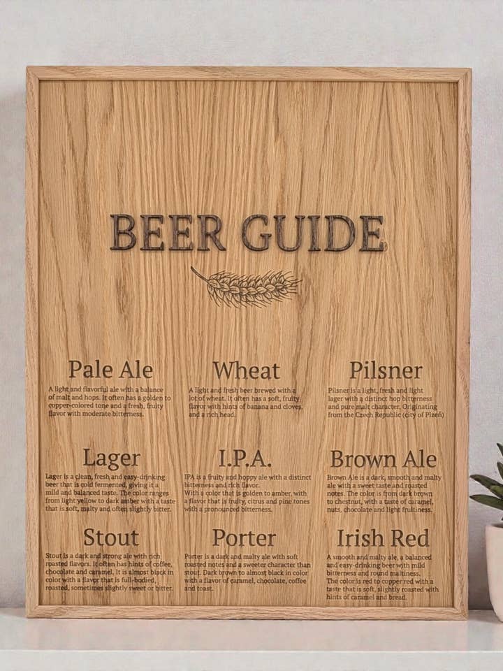 Biergids voor wholesale door WoodlyArt