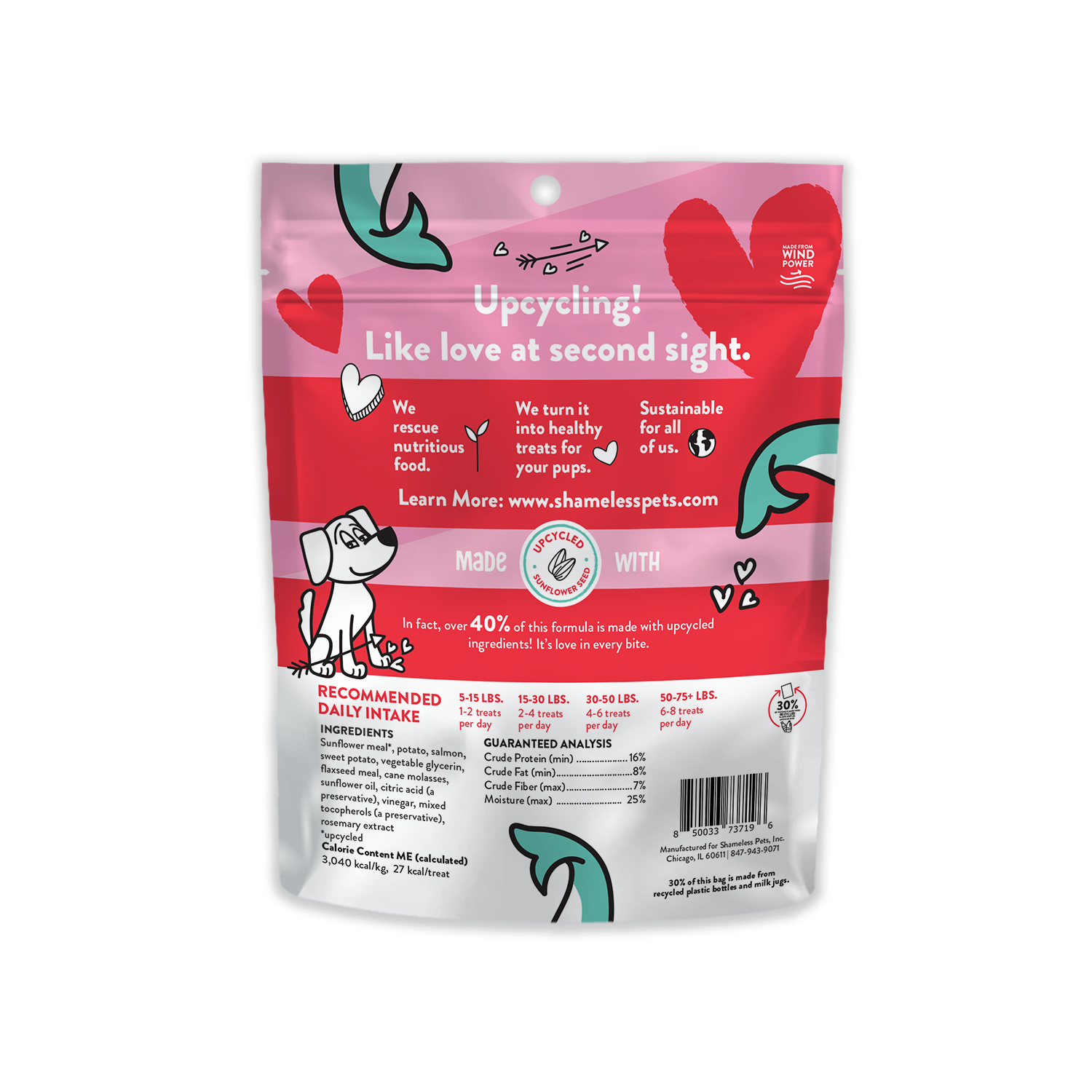Shameless Pets - Wholesale Pet Treats - Dog -  Chasin' Tail Soft-Baked Dog Treat1