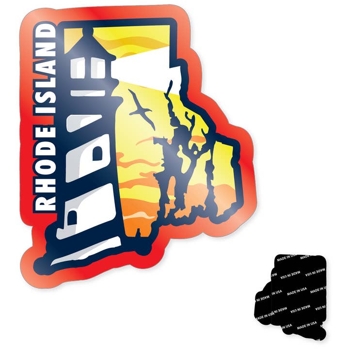 Magnet - Rhode Island Lighthouse for wholesale by Morris Magnets