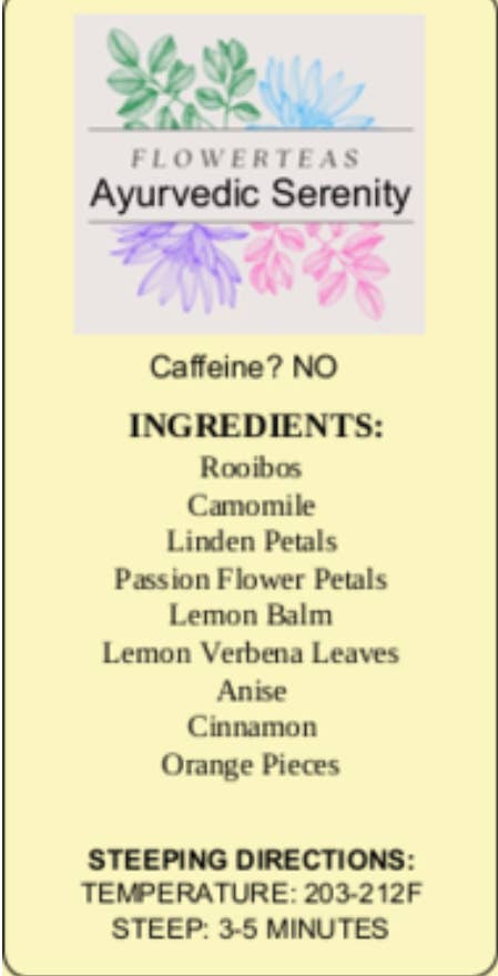 FlowerTeas – Engroshandel Løs te – Løsbladet te i løs vægt 1 lbs Kommerciel brygning Fødevareservice55