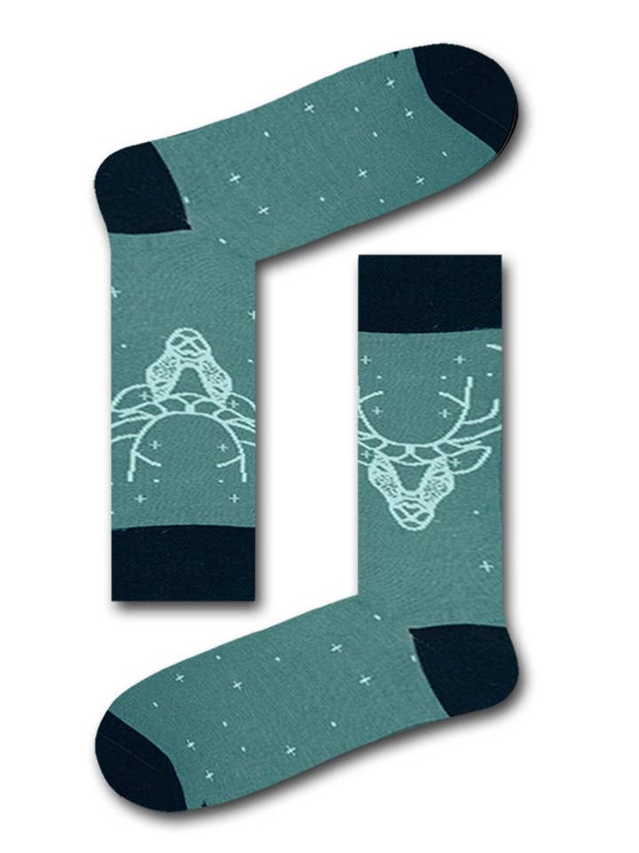 Deer Socks /Unisex Socks for wholesale by Socksbros LTD