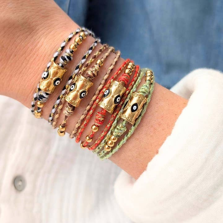 L'Atelier d'Artémis - Wholesale Halskettinghanger - INDI twee-in-één sieraad – omvormbare ketting & armband13