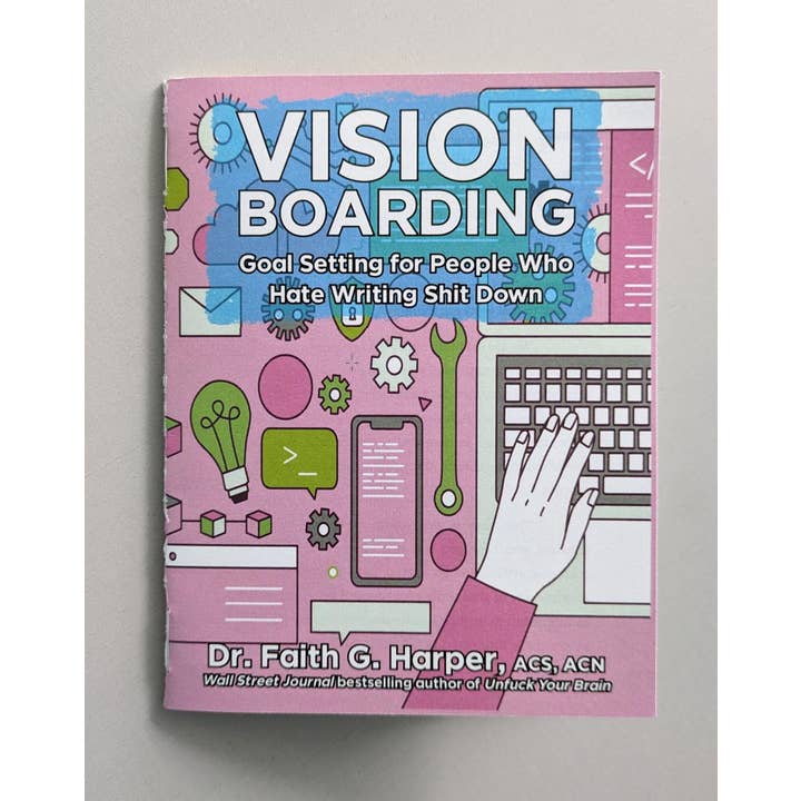 Microcosm Publishing & Distribution - Wholesale Self-Help & Personal Development Book - Vision Boarding: Goal Setting If You Hate Writing (Zine)