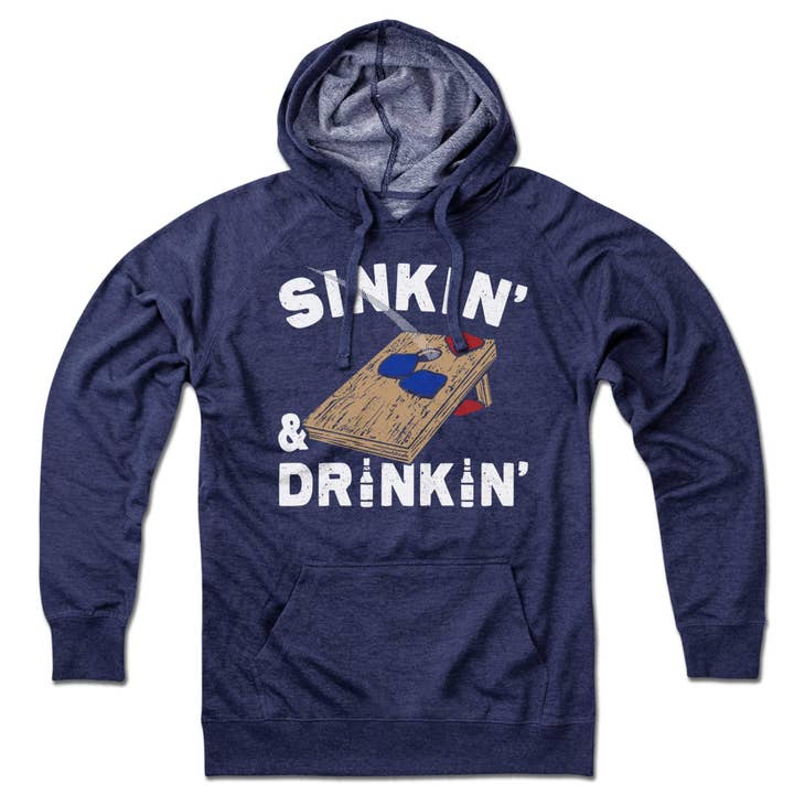 Sinkin' & Drinkin' Hoodie for wholesale by Chowdaheadz